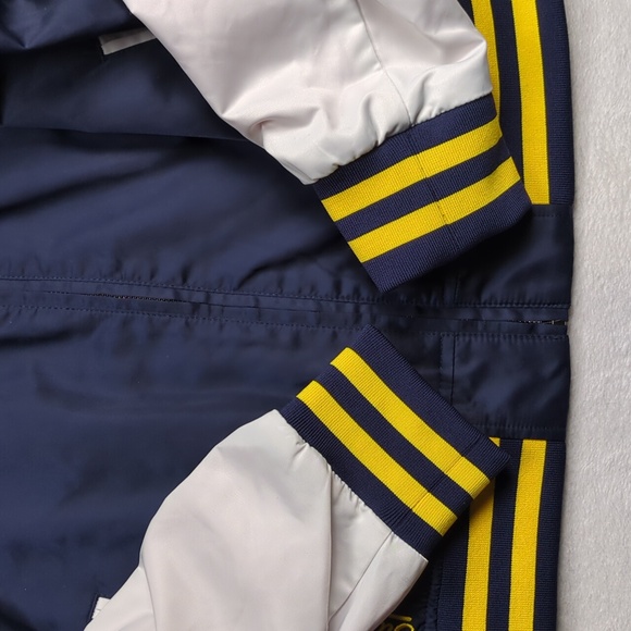 Superdry Vintage Sukajan Souvenir Jacket Map of Japan Navy Blue Size 12 XL - Picture 15 of 16